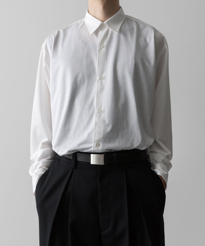 KANEMASA PHIL. カネマサフィルの46G MODEST SHIRT - WHITEの公式通販サイトsession福岡セレクトショップ