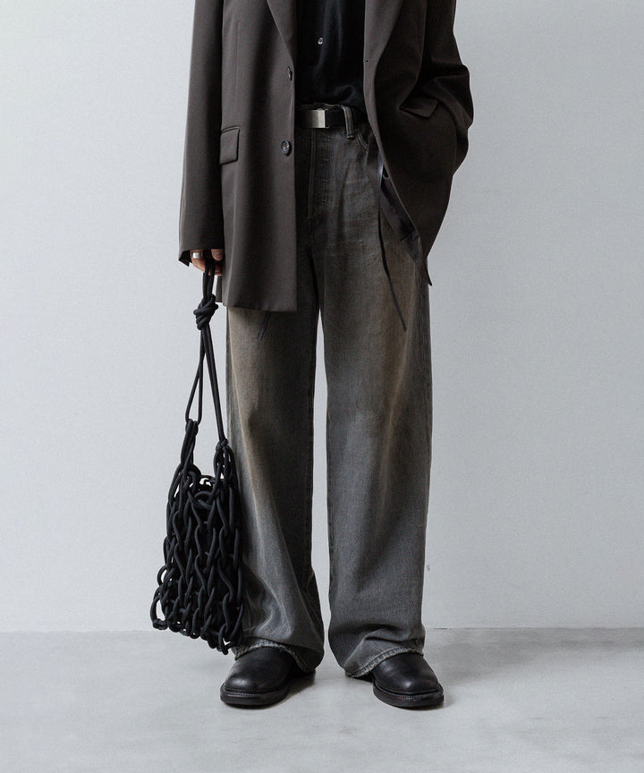 ssstein(シュタイン)のLOOSE DENIM JEANS - GREYの公式通販サイトsession福岡セレクトショップ