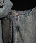 画像をギャラリービューアに読み込む, CODA コーダ GREY ACID WASH EXTENDED CUT LUFT JEANSのGREY ACID WASH 公式通販サイトsession福岡セレクトショップ
