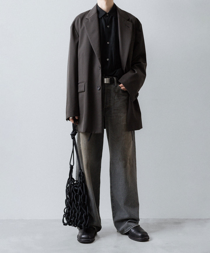 ssstein(シュタイン)のOVERSIZED SINGLE BREASTED LONG JACKET - GREY KHAKIの公式通販サイトsession福岡セレクトショップ