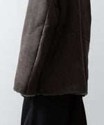 画像をギャラリービューアに読み込む, ssstein(シュタイン)のCUT-OFF MOUTON JACKET - GREY KHAKIの公式通販サイトsession福岡セレクトショップ
