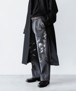 画像をギャラリービューアに読み込む, INTÉRIM - インテリムのMILK PAINT USED BLACK DENIM 2-TUCK STRAIGHT SLACKS - PU.BLACK公式通販サイトsession福岡セレクトショップ
