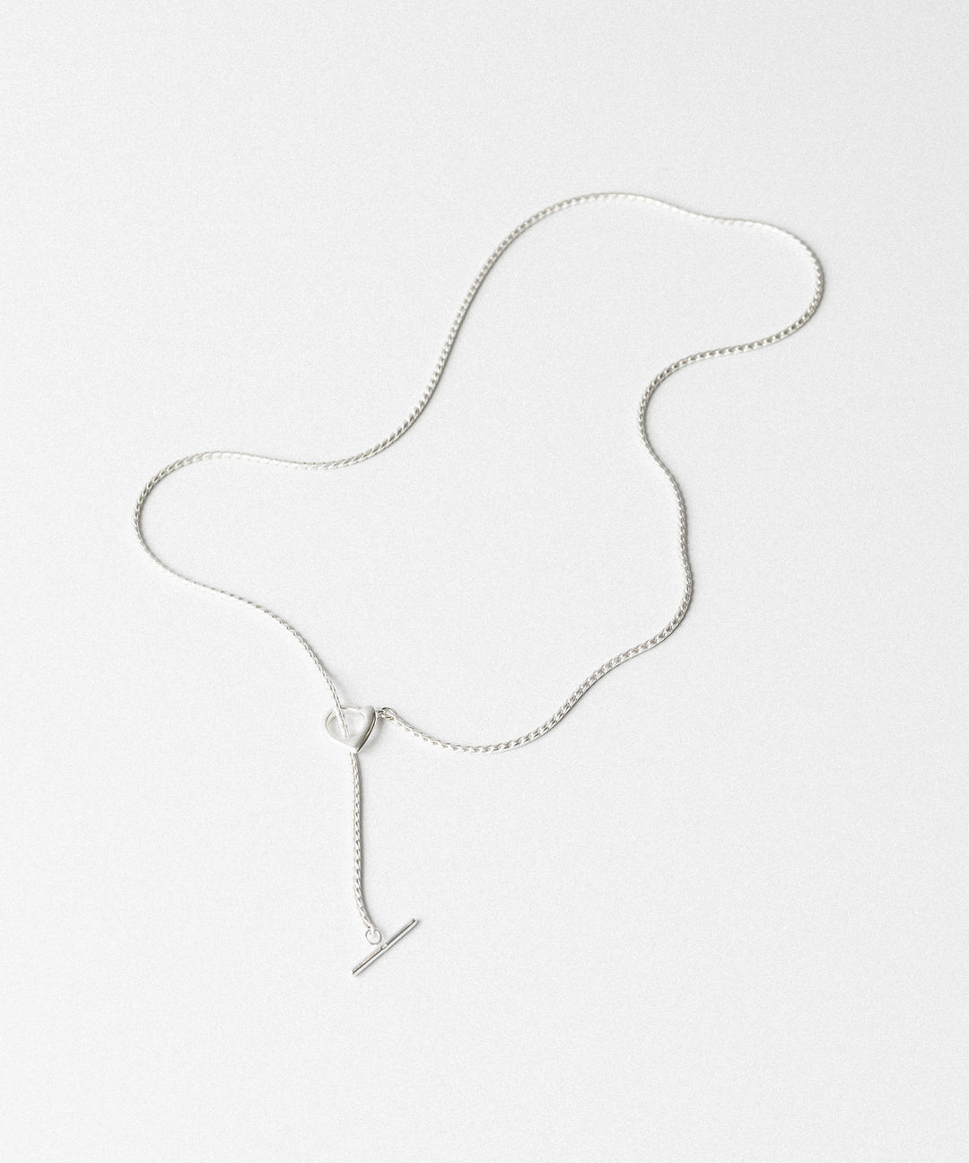 THE OBJECT - ザオブジェクトのSEVERUS HEART CLASP NECKLACEのSILVER公式通販サイトsession福岡セレクトショップ