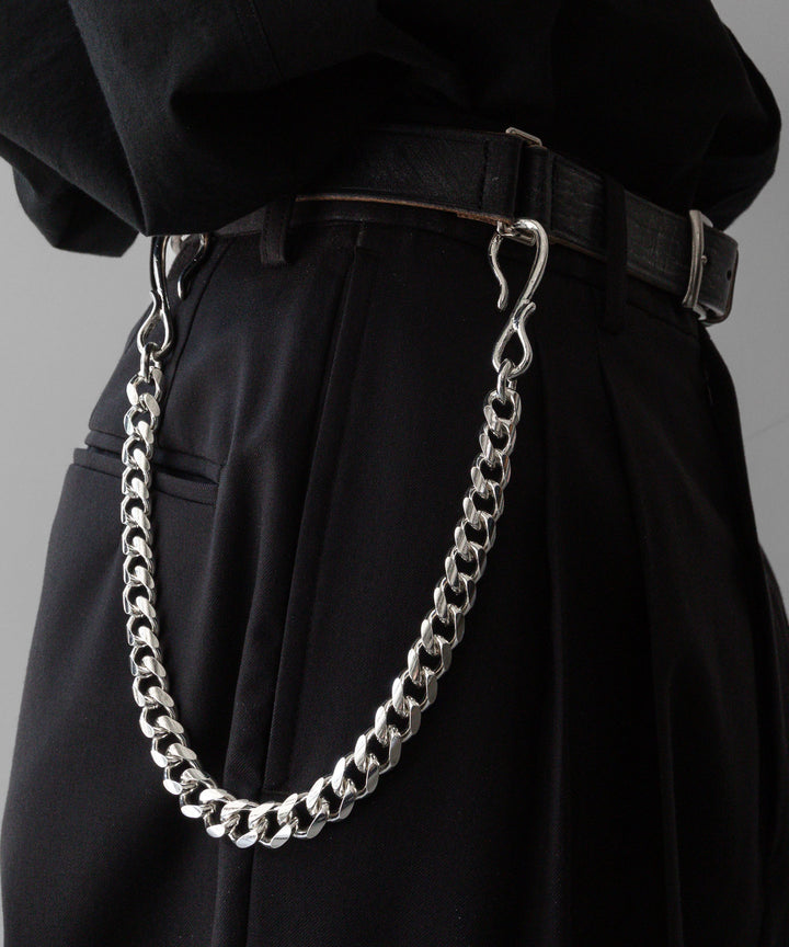 INTÉRIM - インテリムのBRASS WALLET CHAIN - SILVER公式通販サイトsession福岡セレクトショップ