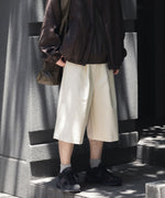 画像をギャラリービューアに読み込む, ssstein(シュタイン)のDOUBLE WEAVE COTTON SHORTS - CREAMの公式通販サイトsession福岡セレクトショップ
