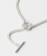 画像をギャラリービューアに読み込む, THE OBJECT ザオブジェクトWILL OB CLASP NECKLACEのSILVER 公式通販サイトsession福岡セレクトショップ
