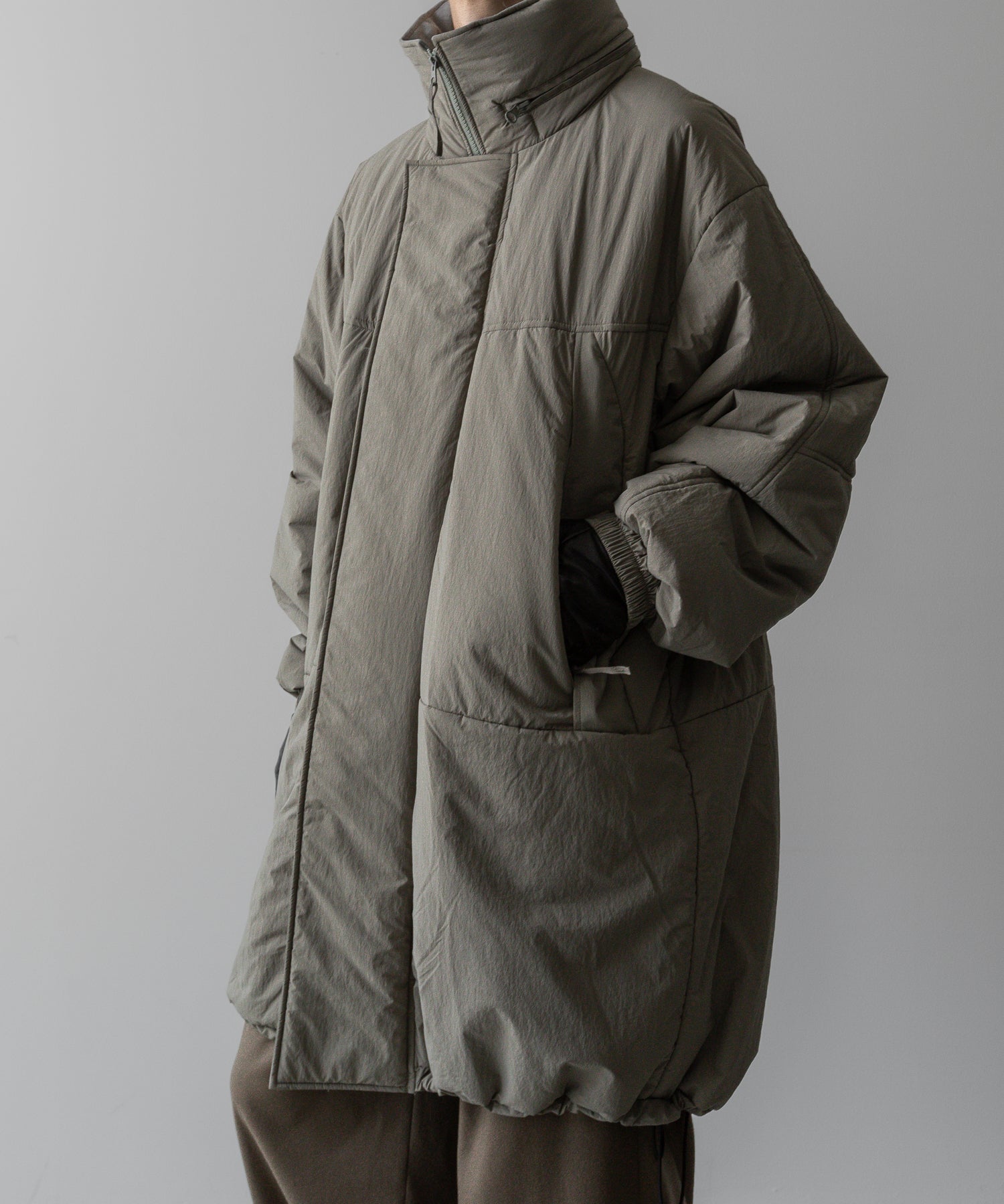 ssstein(シュタイン)の24AWコレクション PADDED MONSTER JACKET - KHAKI 公式通販サイトsession福岡セレクトショップ