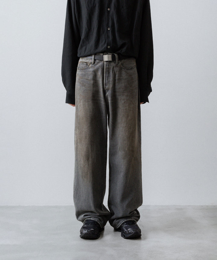 ssstein(シュタイン)のLOOSE DENIM JEANS - GREYの公式通販サイトsession福岡セレクトショップ