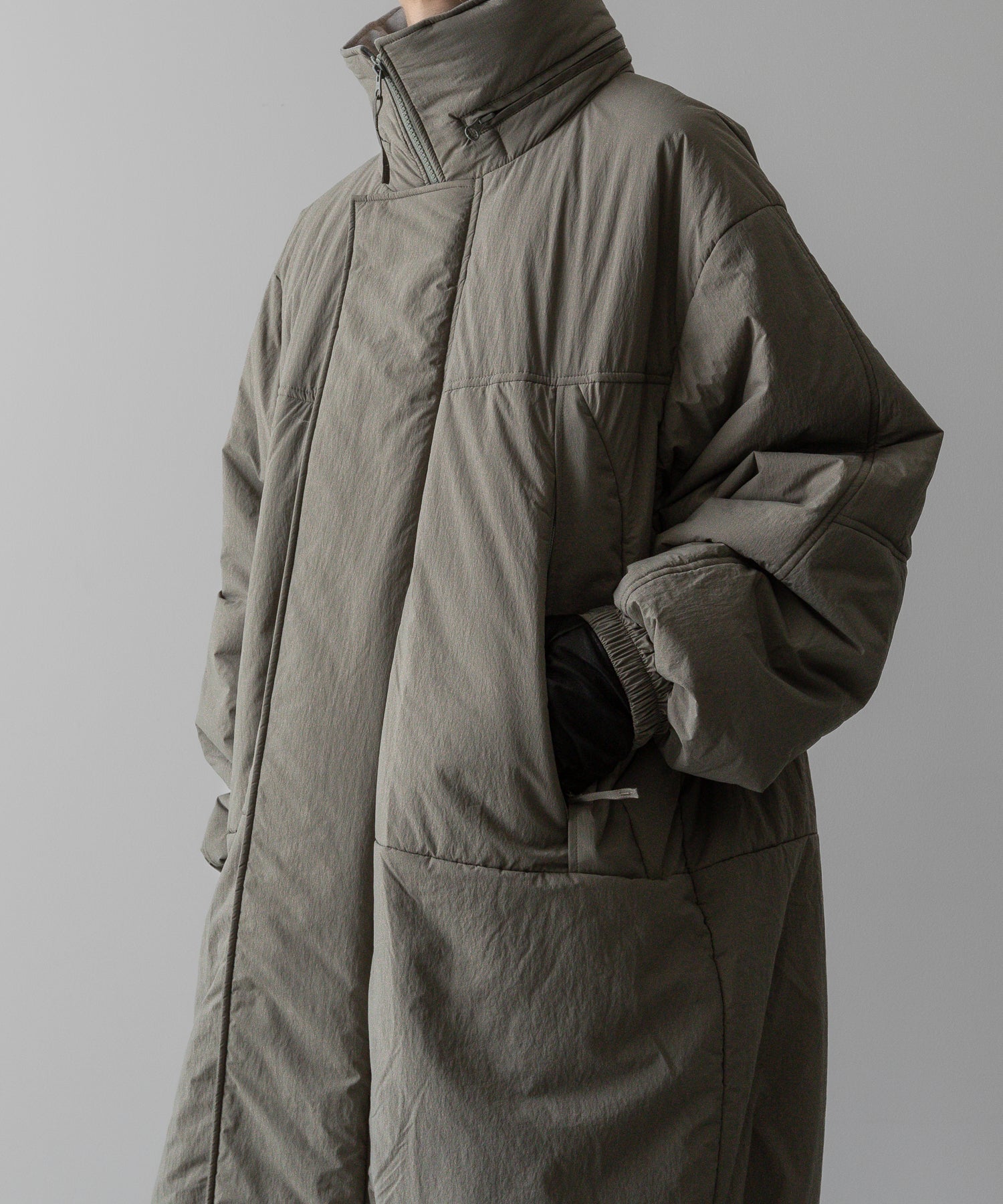 ssstein(シュタイン)の24AWコレクション PADDED MONSTER JACKET - KHAKI 公式通販サイトsession福岡セレクトショップ