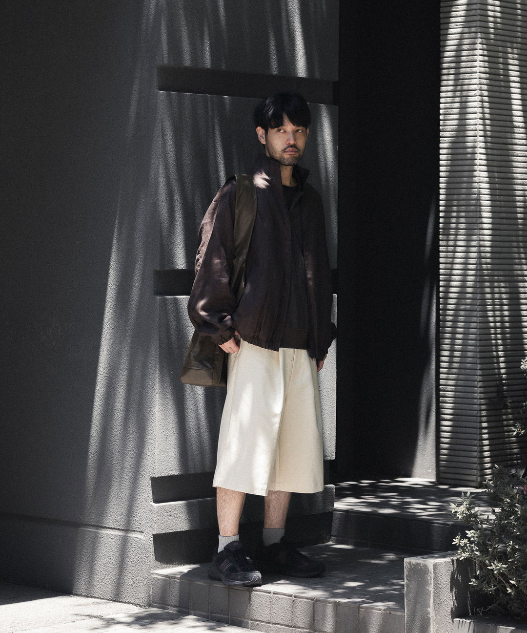 ssstein(シュタイン)のDOUBLE WEAVE COTTON SHORTS - CREAMの公式通販サイトsession福岡セレクトショップ