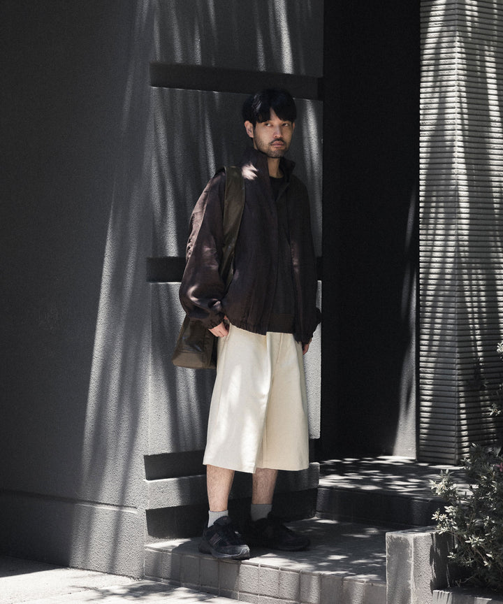 ssstein(シュタイン)のDOUBLE WEAVE COTTON SHORTS - CREAMの公式通販サイトsession福岡セレクトショップ