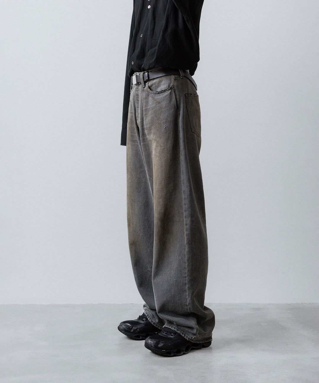 ssstein(シュタイン)のLOOSE DENIM JEANS - GREYの公式通販サイトsession福岡セレクトショップ