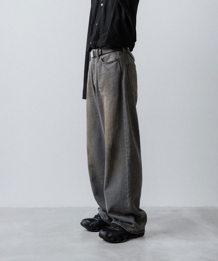 ssstein(シュタイン)のLOOSE DENIM JEANS - GREYの公式通販サイトsession福岡セレクトショップ