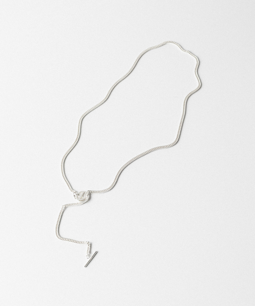 THE OBJECT ザオブジェクトWILL OB CLASP NECKLACEのSILVER 公式通販サイトsession福岡セレクトショップ