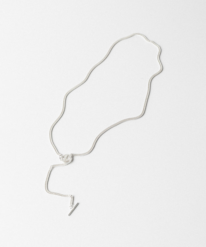 THE OBJECT ザオブジェクトWILL OB CLASP NECKLACEのSILVER 公式通販サイトsession福岡セレクトショップ
