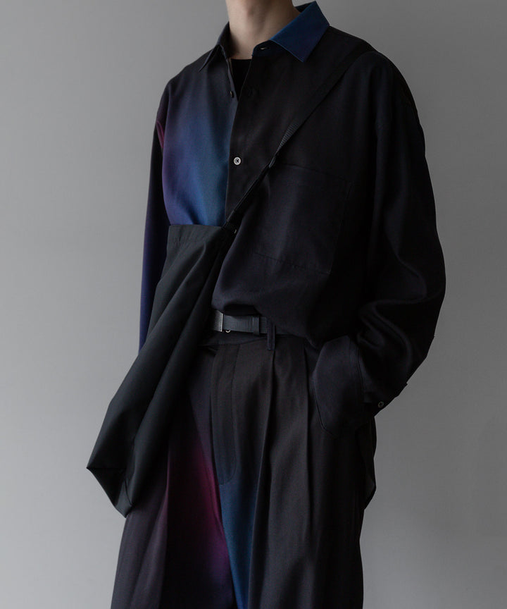 【stein】ssstein シュタインのOVERSIZED TENCEL LS SHIRT - GRADATION公式通販サイトsession福岡セレクトショップ