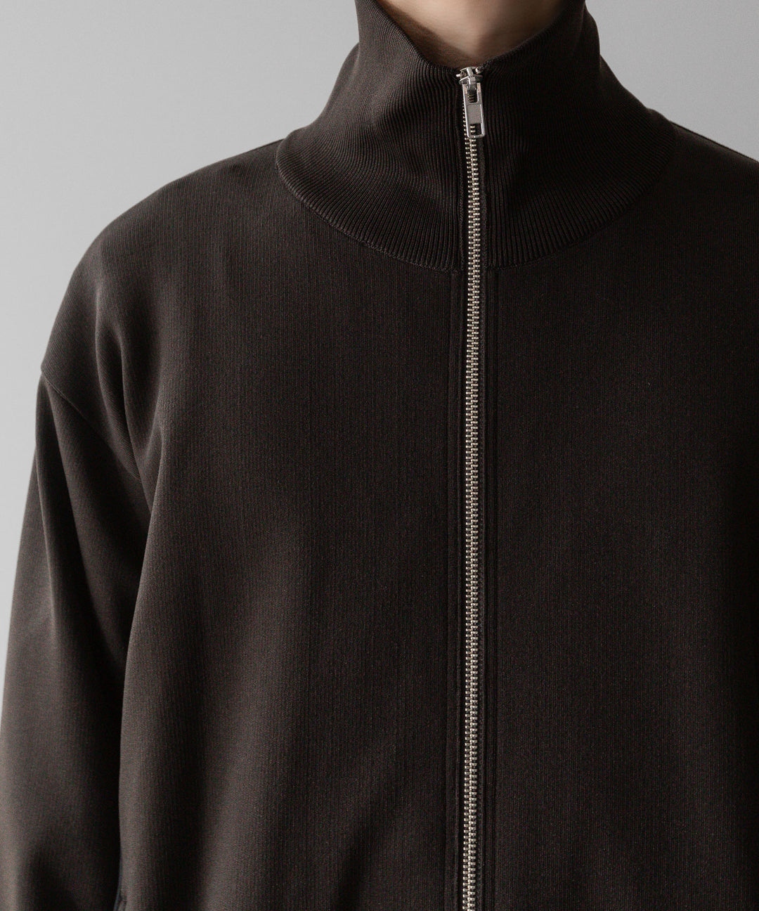 【stein】ssstein シュタインのCUPRO BICOLOR ZIP JACKETのMILITARY KHAKI × BLACK 公式通販サイトsession福岡セレクトショップ