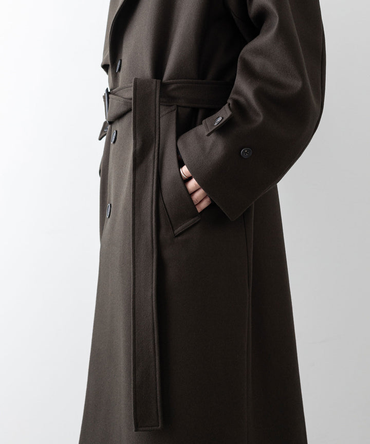stein シュタイン 23aw LAY CHESTER COAT - MILITARY KHAKI sessionセッション福岡セレクトショップ 公式通販サイト