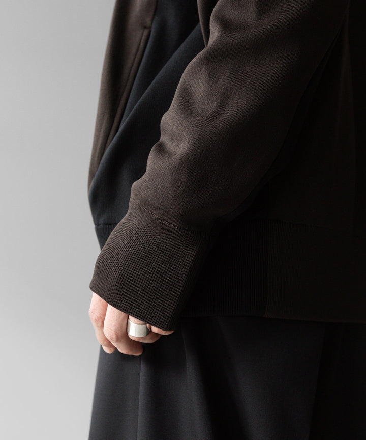 【stein】ssstein シュタインのCUPRO BICOLOR ZIP JACKETのMILITARY KHAKI × BLACK 公式通販サイトsession福岡セレクトショップ