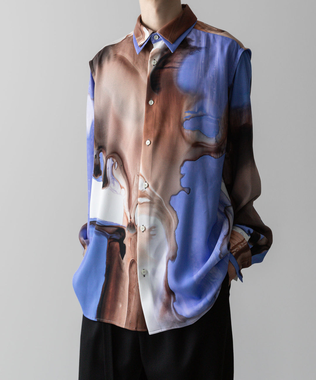 UJOH - ウジョー×KANAKO SASAKIのW COLLAR SHIRTのWHITE公式通販サイトsession福岡セレクトショップ