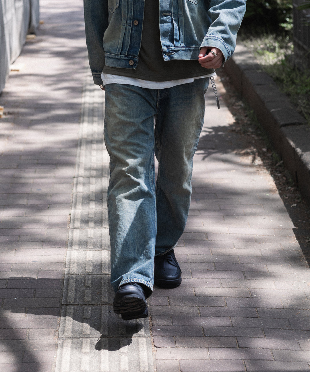 INTÉRIM(インテリム)のSHABBY VINTAGE "1947XX" SHUTTLE DENIM TROUSERS - S.NAVYの公式通販サイトsession福岡セレクトショップ