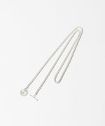 画像をギャラリービューアに読み込む, THE OBJECT ザオブジェクトWILL OB CLASP NECKLACEのSILVER 公式通販サイトsession福岡セレクトショップ
