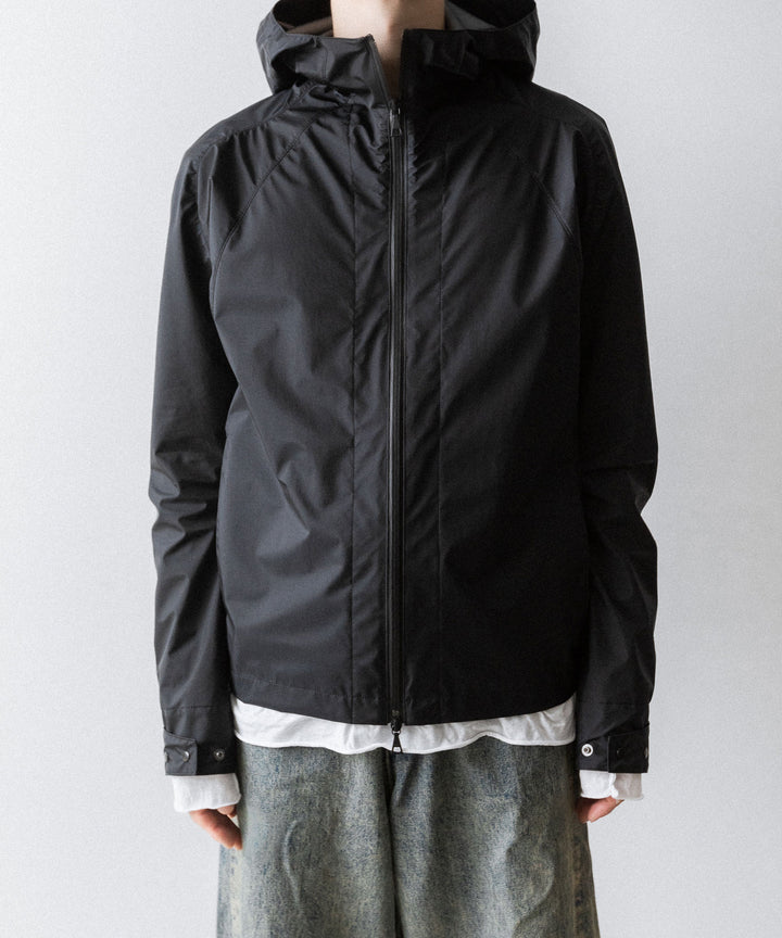 OPPOSE DUALITY-オポーズデュアリティのSHORT PARKA 3L NYLONのBLACK 公式通販サイトsession福岡セレクトショップ