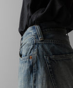 画像をギャラリービューアに読み込む, 【INTÉRIM】VINTAGE WASHED &quot;1953XX SHABBY&quot; SHUTTLE DENIM TROUSERS - NAVY
