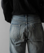 画像をギャラリービューアに読み込む, 【INTÉRIM】VINTAGE WASHED &quot;1953XX SHABBY&quot; SHUTTLE DENIM TROUSERS - NAVY
