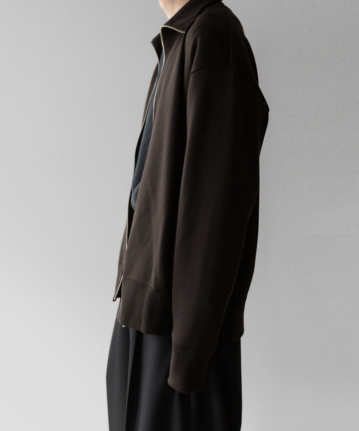 【stein】ssstein シュタインのCUPRO BICOLOR ZIP JACKETのMILITARY KHAKI × BLACK 公式通販サイトsession福岡セレクトショップ