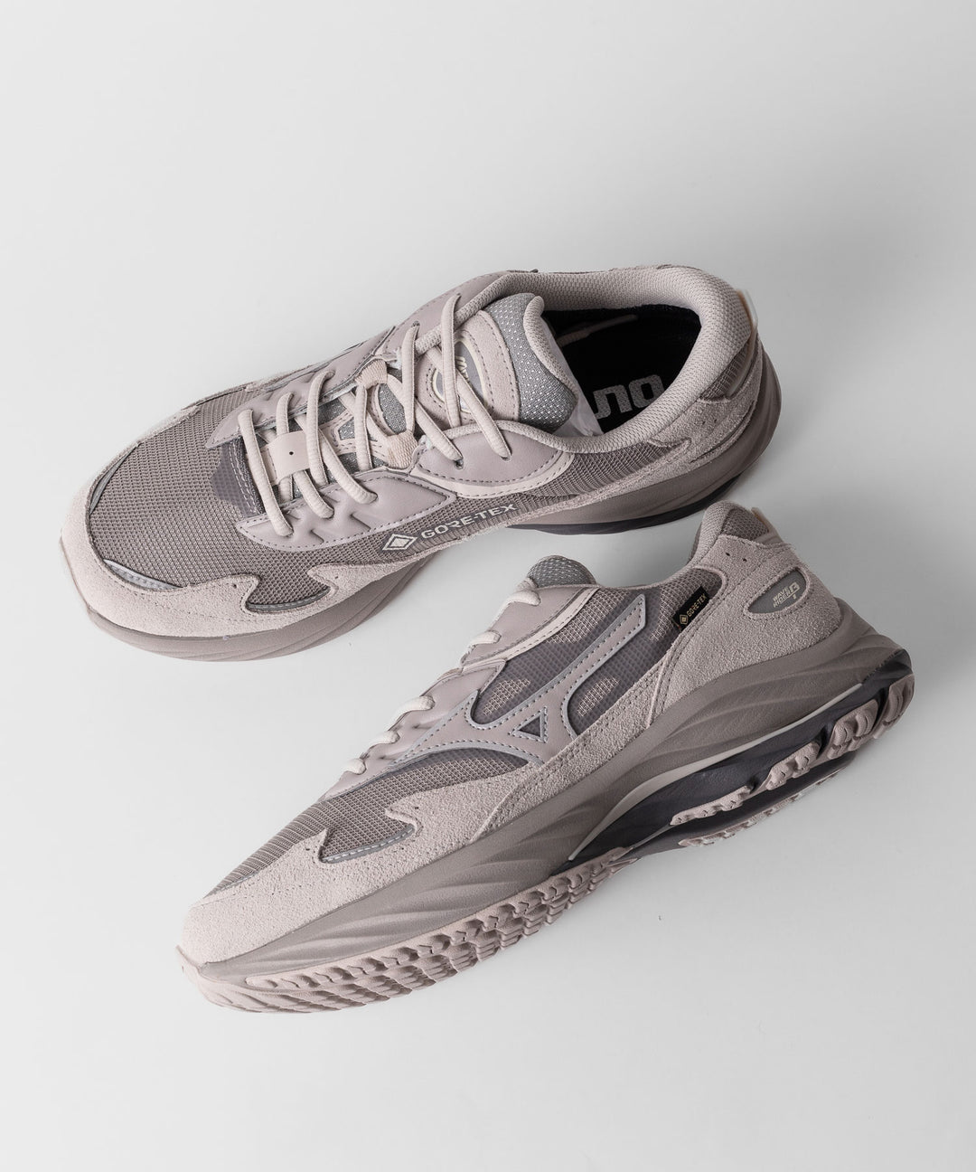 【MIZUNO】WAVE RIDER β GTX - GREY×GREY×LIGHT GREY