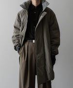 画像をギャラリービューアに読み込む, ssstein(シュタイン)の24AWコレクション PADDED MONSTER JACKET - KHAKI 公式通販サイトsession福岡セレクトショップ
