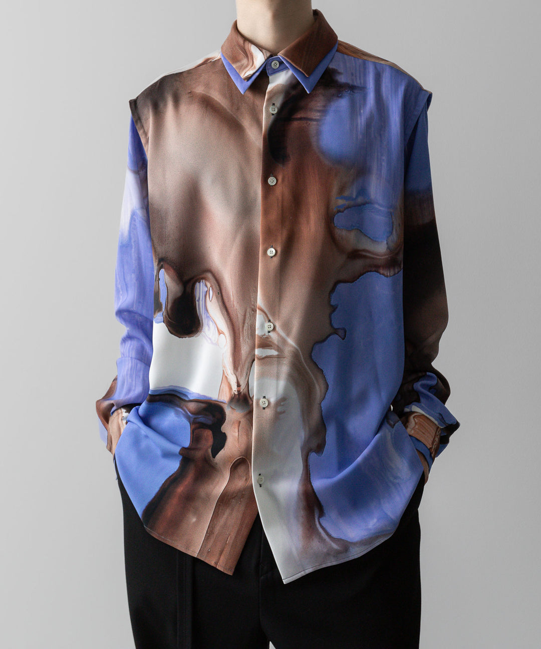 UJOH - ウジョー×KANAKO SASAKIのW COLLAR SHIRTのWHITE公式通販サイトsession福岡セレクトショップ