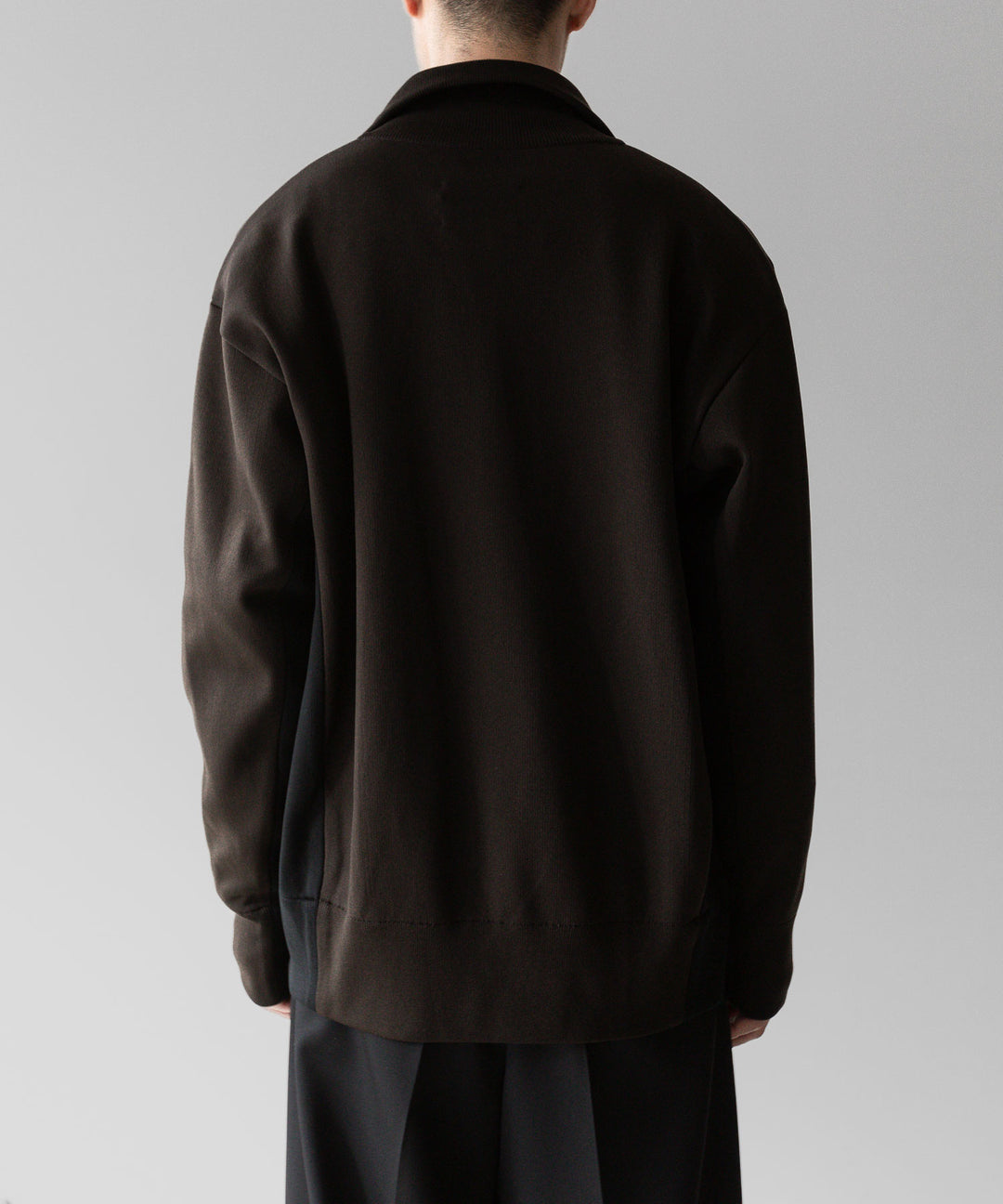 【stein】ssstein シュタインのCUPRO BICOLOR ZIP JACKETのMILITARY KHAKI × BLACK 公式通販サイトsession福岡セレクトショップ