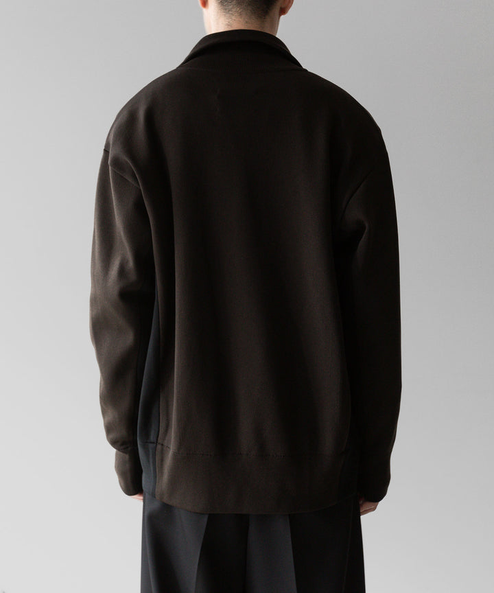 【stein】ssstein シュタインのCUPRO BICOLOR ZIP JACKETのMILITARY KHAKI × BLACK 公式通販サイトsession福岡セレクトショップ