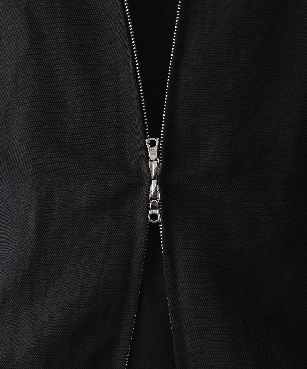 ssstein(シュタイン)のSILK LINEN TWILL LIGHT ZIP JACKET - BLACKの公式通販サイトsession福岡セレクトショップ