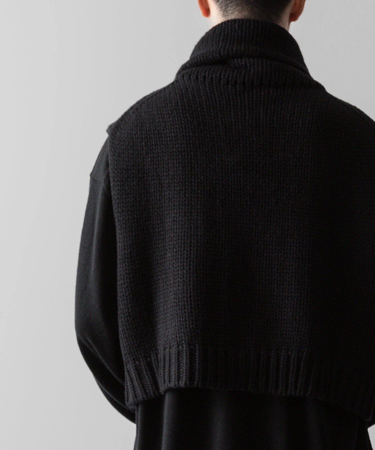 The Viridi-anne ザ ヴィリディアンのKNIT VEST - BLACKの公式通販サイトsession福岡セレクトショップ