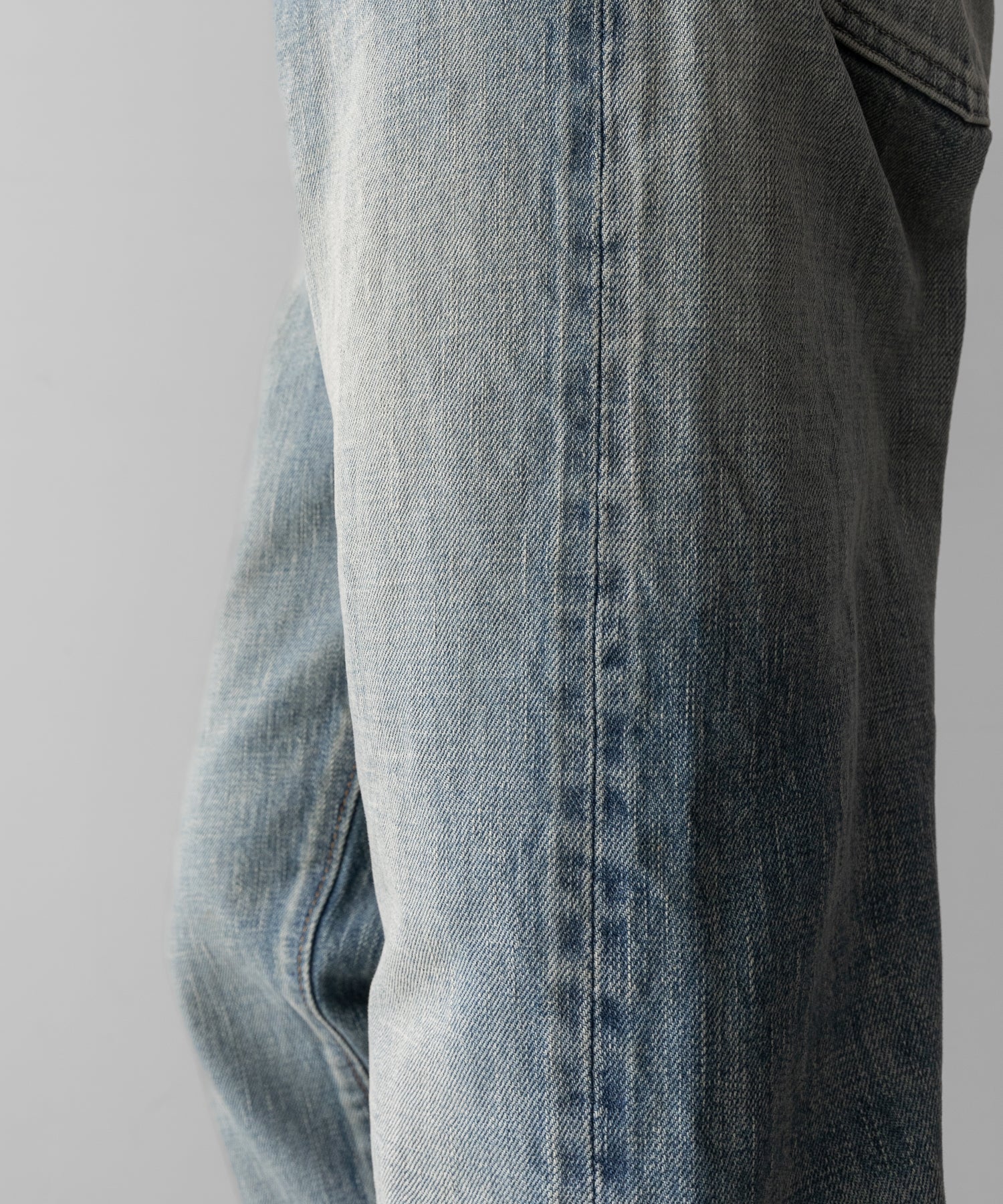 【INTÉRIM】VINTAGE WASHED "1953XX SHABBY" SHUTTLE DENIM TROUSERS - NAVY