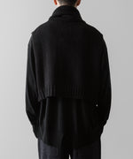 画像をギャラリービューアに読み込む, The Viridi-anne ザ ヴィリディアンのKNIT VEST - BLACKの公式通販サイトsession福岡セレクトショップ
