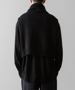 The Viridi-anne ザ ヴィリディアンのKNIT VEST - BLACKの公式通販サイトsession福岡セレクトショップ