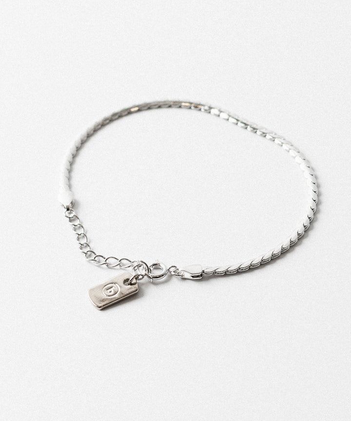THE OBJECT ザオブジェクトNARROW DESIGN SNAKE BRACELETのSILVER 公式通販サイトsession福岡セレクトショップ