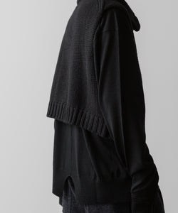 The Viridi-anne ザ ヴィリディアンのKNIT VEST - BLACKの公式通販サイトsession福岡セレクトショップ