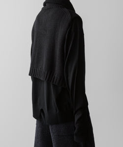 The Viridi-anne ザ ヴィリディアンのKNIT VEST - BLACKの公式通販サイトsession福岡セレクトショップ