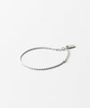 【THE OBJECT】NARROW SNAKE BRACELET - SILVER