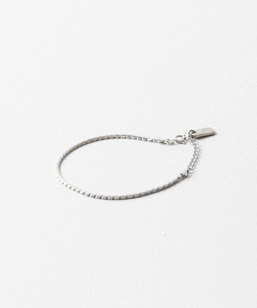 THE OBJECT ザオブジェクトNARROW DESIGN SNAKE BRACELETのSILVER 公式通販サイトsession福岡セレクトショップ