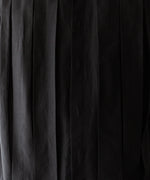 画像をギャラリービューアに読み込む, SUBLATIONS-サブレーションズのSHEER TUCK DRESS SHIRTのBLACK公式通販サイトsession福岡セレクトショップ
