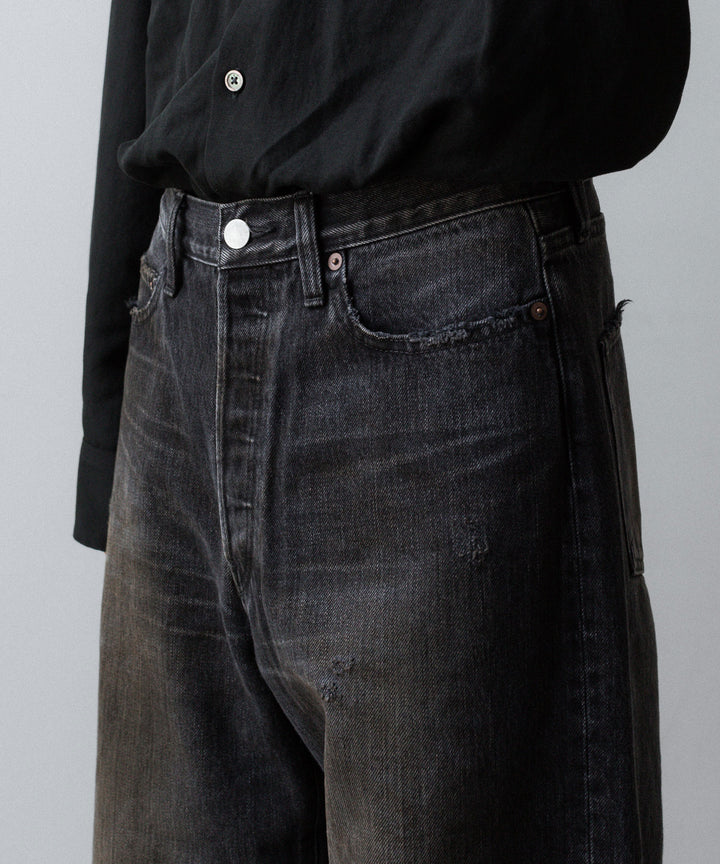 ssstein(シュタイン)のLOOSE DENIM JEANS - BLACKの公式通販サイトsession福岡セレクトショップ