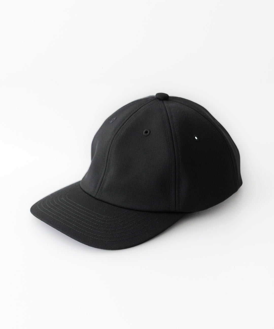 INTÉRIM - インテリムのPURE BLACK WOOL 6P CAPのBLACK sessionセッション福岡セレクトショップ 公式通販サイト