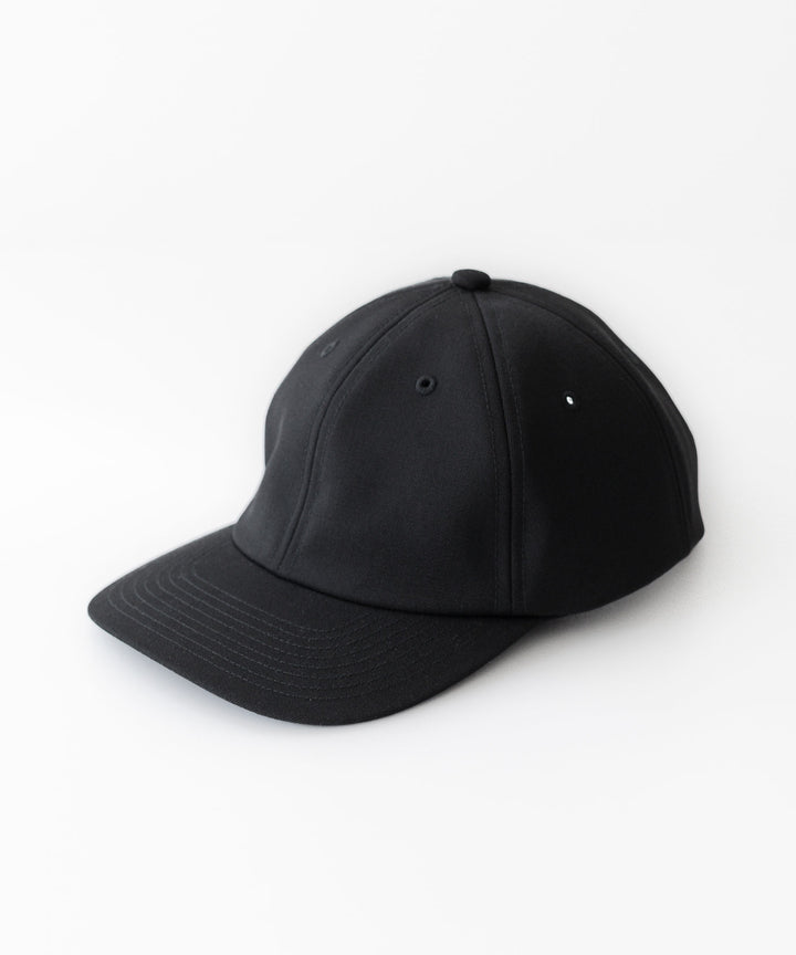 INTÉRIM - インテリムのPURE BLACK WOOL 6P CAPのBLACK sessionセッション福岡セレクトショップ 公式通販サイト