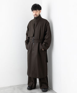 stein シュタイン 23aw LAY CHESTER COAT - MILITARY KHAKI sessionセッション福岡セレクトショップ 公式通販サイト